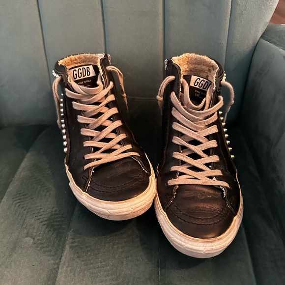 Golden Goose Slide High Top Sneaker - Picture 2 of 8